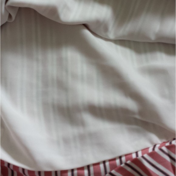 Ted Baker Women Coryn Layered Striped Midi Pink Ruffled Stripe Skirt size 12 NWT - Picture 11 of 12